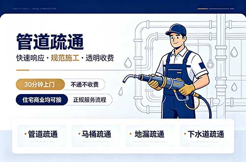 江北管道疏通