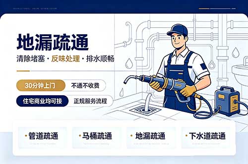 江北地漏疏通