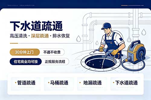 江北下水道疏通