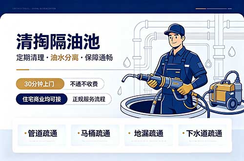 江北清掏隔油池