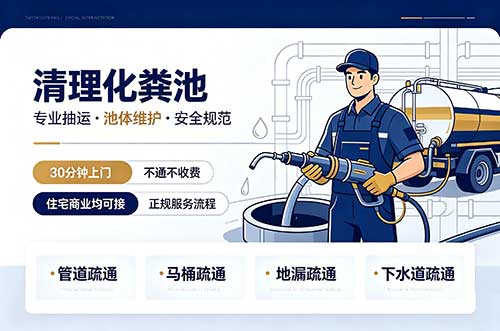 江北清理化粪池
